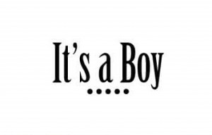 It´s a Boy