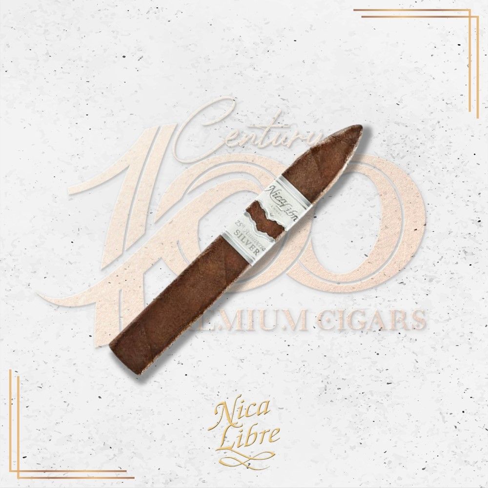 Nica Libre - 25th Anniversary Silver - Torpedo Box-Pressed