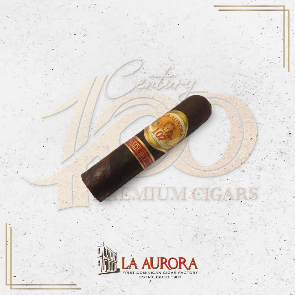 La Aurora - 107 USA Maduro - Sumo Short Robusto