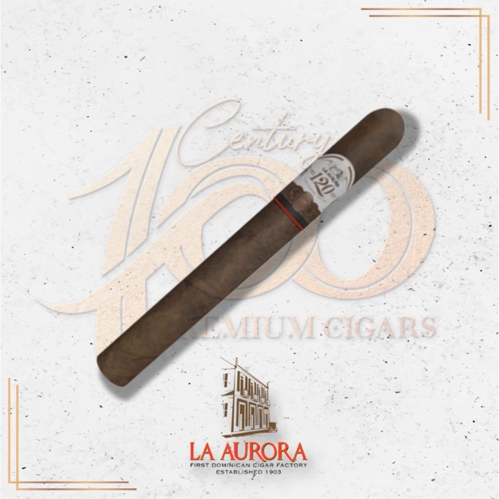 La Aurora - 120 Anniversary - Churchill with Reviews - Century Premium  Cigars