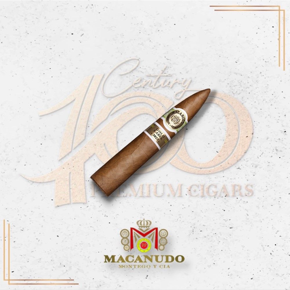 Macanudo - Gold Label - 20th Anniversary Gran Pyramid