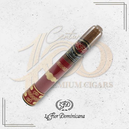 La Flor Dominicana - Double Ligero - Maduro - Crystal Tubo Robusto